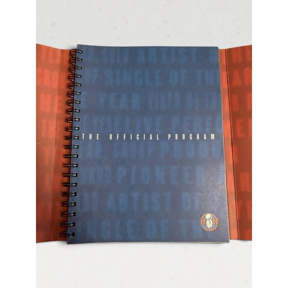 THE SOURCE 1999 HIP HOP AWARDS OFFICIAL SHOW PROGRAM - IMPOSSIBLE TO FIND
